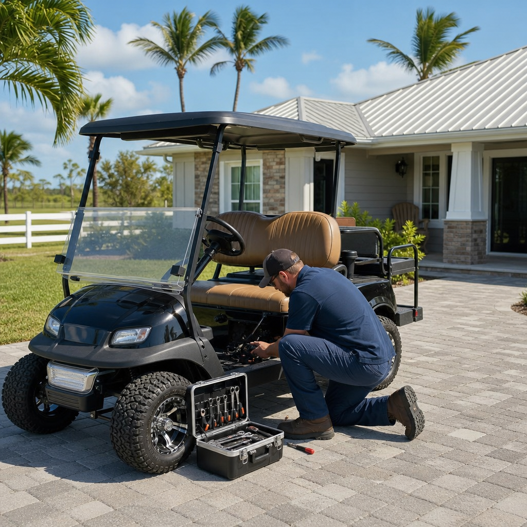 Mobile Golf Cart Repair in The Villages, FL